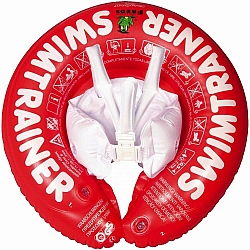 Freds Swimtrainer 德国婴儿3个月至4岁腋下游泳圈（红色) (包邮)
