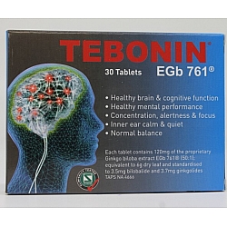 Tebonin 梯波宁 30粒 维持健康的血液循环，延缓大脑衰老