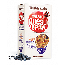 Hubbards 早餐麦片 石榴蓝莓口味 580克