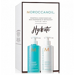 Moroccanoil 摩洛哥油 HYDRATING 保湿护发套装 500ml*2