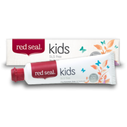 red seal/红印儿童可吞咽牙膏75g3-6-12岁换牙期 (每单限购2件)