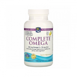 Nordic Naturals 挪威小鱼 女性全配比深海Omega-3鱼油软胶囊 柠檬味 120粒