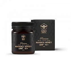 (1瓶包邮) Manuka South® 麦卢卡蜂蜜 黑色礼盒装 UMF 15+ 250gm (boxed)