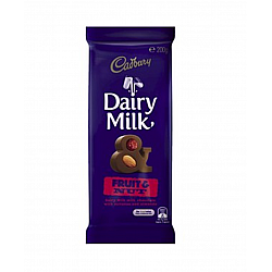 Cadbury 吉百利 超大号 天然有机水果坚果巧克力 200g