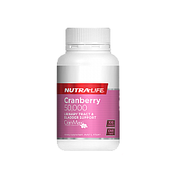 Nutralife 纽乐 蔓越莓胶囊 50,000mg 100粒