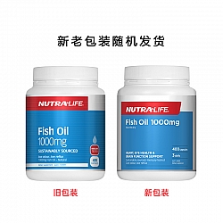 Nutralife 纽乐 深海鱼油胶囊1000mg 400粒