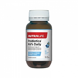 Nutralife 纽乐 儿童益生菌片 新包装 60片咀嚼片 日服型