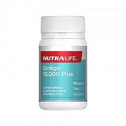 Nutralife 纽乐 银杏精华胶囊 10000mg 30粒