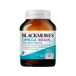 Blackmores 澳佳宝 高浓度DHA鱼油胶囊 60粒 健脑鱼油