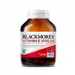 Blackmores 澳佳宝 天然维生素E胶囊 1000IU 100粒