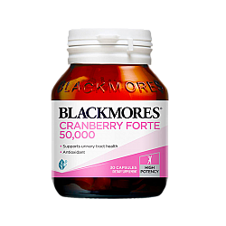 Blackmores 澳佳宝 蔓越莓胶囊 加强版50000mg 30粒