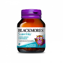 Blackmores 澳佳宝 儿童健脑护眼果味鱼油咀嚼片 50粒