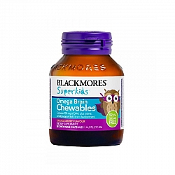 Blackmores 澳佳宝 儿童健脑护眼果味鱼油咀嚼片 50粒