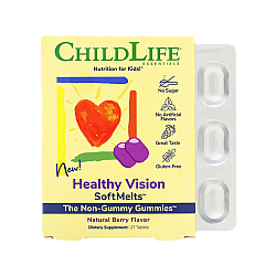 ChildLife 童年时光 小布丁 蓝莓护眼 叶黄素软糖 27粒 健康视力 预防近视