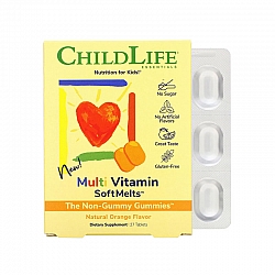 ChildLife 童年时光 多维小布丁幼儿童多种复合维生素矿物质软糖 27颗