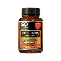 Go healthy 高之源 辅酶Q10胶囊 高含量300mg 保护心脏 60粒