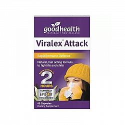 goodhealth 好健康 Viralex Attack 维乐士速效感冒胶囊 60粒