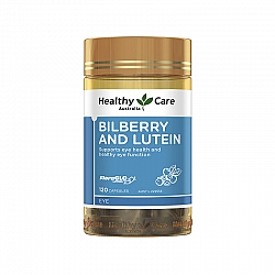 Healthy Care Bilberry Lutein 蓝莓素叶黄素护眼胶囊 120粒