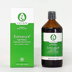 Kiwiherb 有机紫锥菊与麦卢卡蜂蜜 50ml