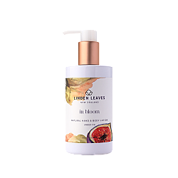 Linden Leaves 琳登丽诗 in bloom 绽放系列 hand & body lotion 润肤乳 amber fig 琥珀红心果 300ml