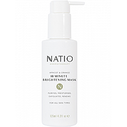 Natio 10分钟亮白面膜 125ml Natio Apricot & Orange 10 Minute Brightening Mask 125mL