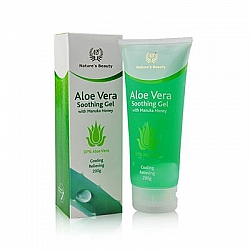 Nature's Beauty 自然美 万用保湿芦荟胶  97% Pure Aloe Vera Gel With Manuka Honey 110g