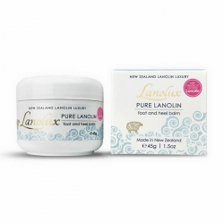 Nature's Beauty 自然美 Lanolux 绵羊油 纯绵羊油 脚跟手肘护理 Lanolux Pure Lanolin Foot and Heel Balm 45g