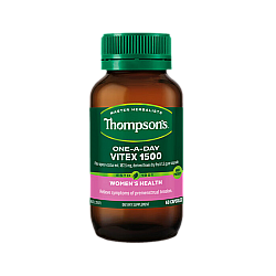 Thompson's 汤普森 圣洁莓胶囊 1500mg 日服型 60粒