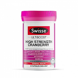 (新西兰厂方直邮) Swisse 高含量蔓越莓 30粒 (任意三件包邮)