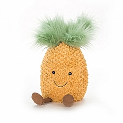 Jellycat Amuseable Pineapple 欢乐小菠萝毛绒玩偶 Lagre大号 A2P 高25cm x 宽15cm