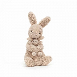 Jellycat Huddles Bunny 哈朵斯兔子安抚毛绒玩具 HUD2B 高24cm x 宽14cm
