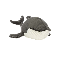 Jellycat 汉弗莱座头鲸毛绒玩具 HUM1HW 高20cm x 宽52cm