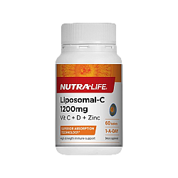 Nutralife 纽乐  脂质体 维C+D+锌  60片