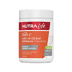 Nutralife 纽乐 活性酯化维他命C 1000mg 含紫锥花VC 120片