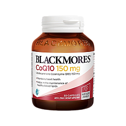 Blackmores 澳佳宝 高浓缩 150mg 辅酶Q10胶囊 30粒 养心护脑