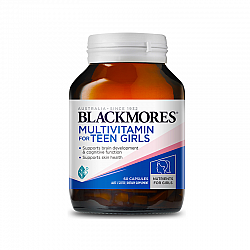 Blackmores 澳佳宝 青少年大脑发育营养胶囊 女孩发育 60粒