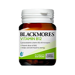 Blackmores  澳佳宝  维生素 B12 75粒