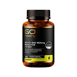 Go Healthy 高之源 辅酶Q10胶囊 护心宝 450mg 60粒（氧化型）