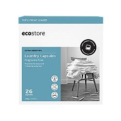 ecostore 宜可诚 洗衣胶囊-超敏感26粒  390g