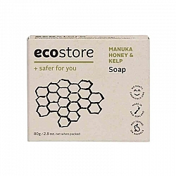 3件  ecostore 宜可诚 麦卢卡海藻泥香皂80g  温和去角质