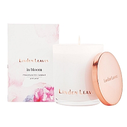 Linden Leaves Pink Petal Soy Candle 300g