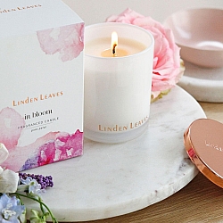 Linden Leaves Pink Petal Soy Candle 300g