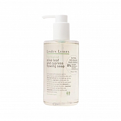 Linden Leaves Herbalist - Olive Leaf & Cypress Flowing Soap 300ml