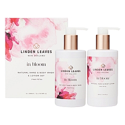 Linden Leaves Pink Petal Hand & Body Wash & Lotion Boxed Set