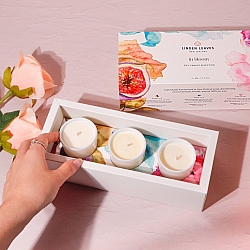 Linden Leaves Soy Candle Selection Gift Set