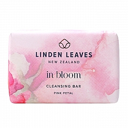 Linden Leaves In Bloom Pink Petal Cleansing Bar 100g