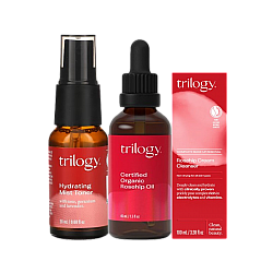 Trilogy 萃乐活 挚爱套装(洁面100ml+水20ml+果油20ml)