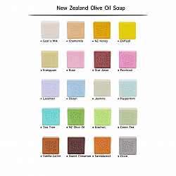 Ini Olive Oil Soap 100g (when packed)