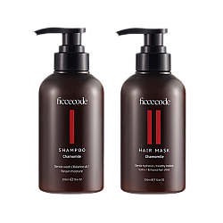 Ficcecode菲诗蔻母菊洗发水300ml+发膜300ml【送生姜洗护80m*2+精油2ml*2】【国内包邮】