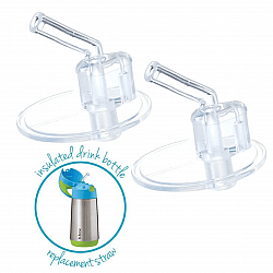 B.Box Insulated Drink Bottle Straw Tops 2 Pack